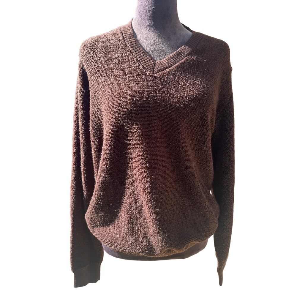 Vintage 70s 80s McGregor Fleece Sweater Sz L